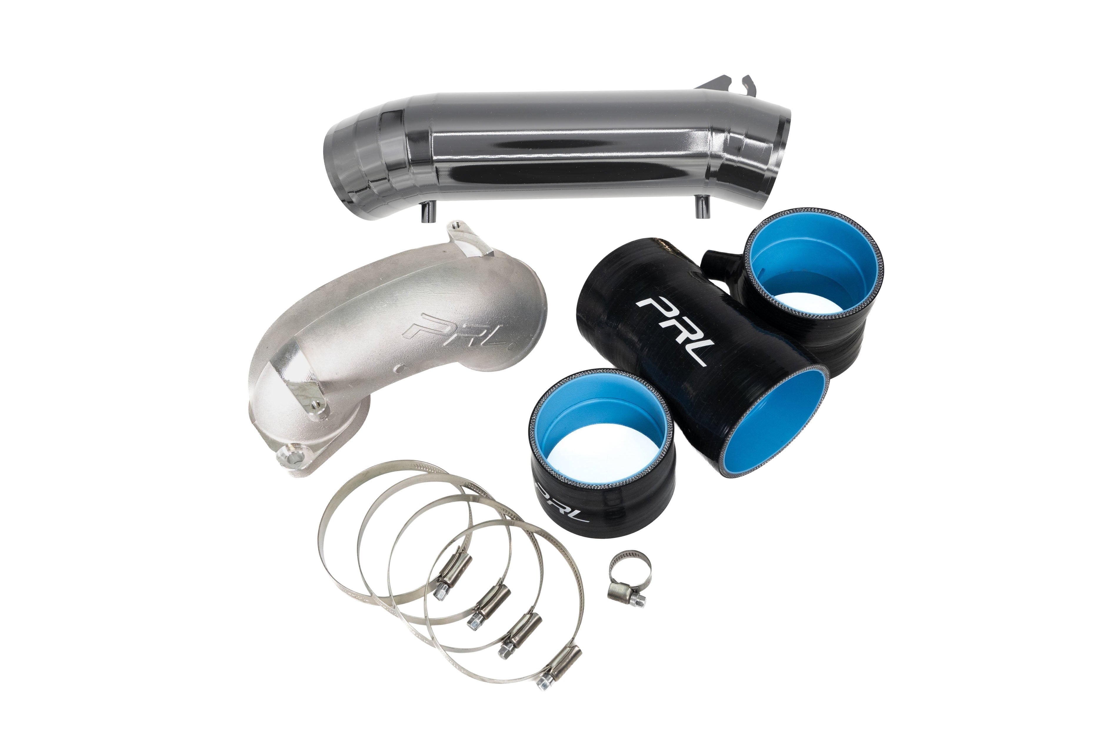 PRL Motorsports Titanium Turbocharger Inlet Pipe Kit - Honda Civic Type R (FL5) - Black Thermal Coated