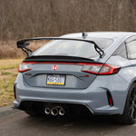 Civic Type R FL5 with PRL wing risers - rear view - PRL Motorsports Thumbnail