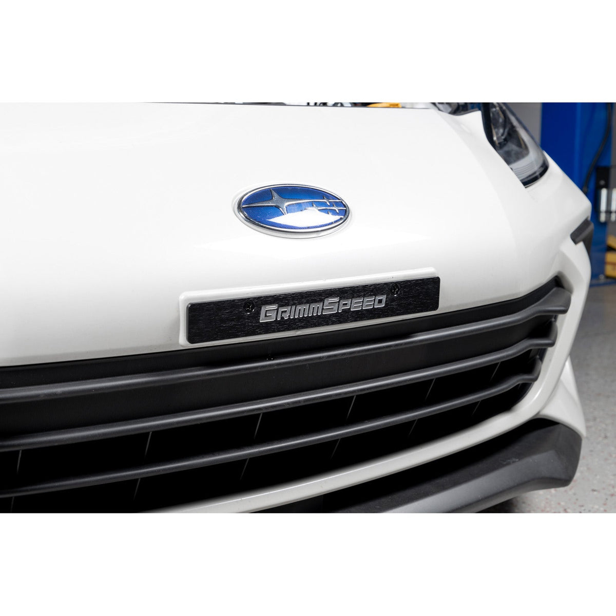 GrimmSpeed Front License Plate Delete - 2006-14 Subaru Impreza/WRX/STI, 2022+ Subaru BRZ, 2022+ Toyota GR86 - Image 2