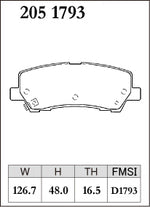DIXCEL Rear Brake Pads – Ford Mustang 5.0 GT / Bullitt (S550 | FM / FN) - Dixcel Brakes Thumbnail