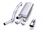 Borla Cat-Back Exhaust - Jeep Wrangler (TJ) - 2.25in Square Angle-Cut Rear Exit - Image 3 - Borla Thumbnail
