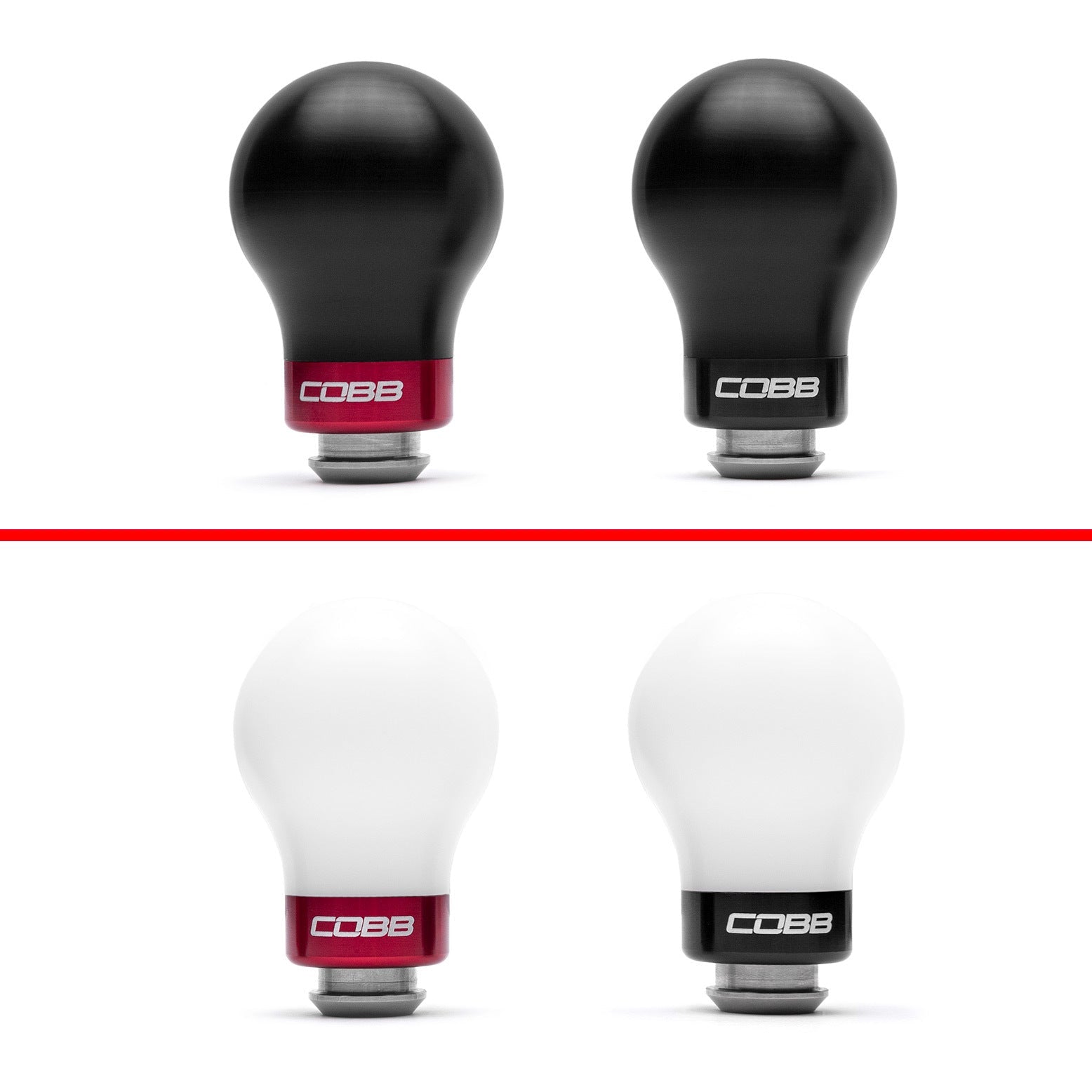 COBB Tuning Weighted Shift Knob - Subaru Impreza/WRX/STI (GC/GD/GG/GF) Forester (SF/SG) Liberty (BG/BH/BE/BL/BP) - 5 Speed
