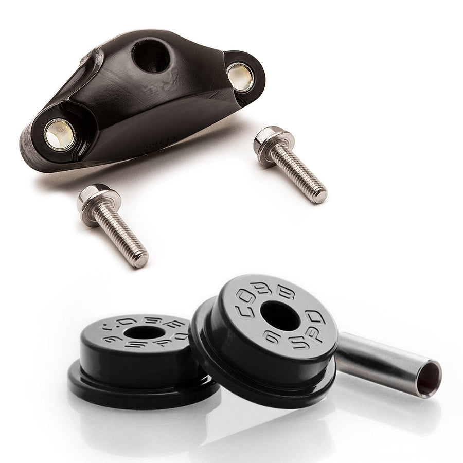 COBB 6-speed shifter bushing pack – Subaru WRX STI – rear stay bushing, front bushings and sleeve