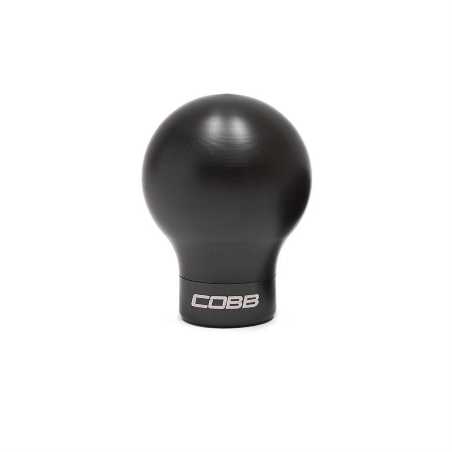 COBB 6-speed shift knob – black Delrin knob with stealth black base