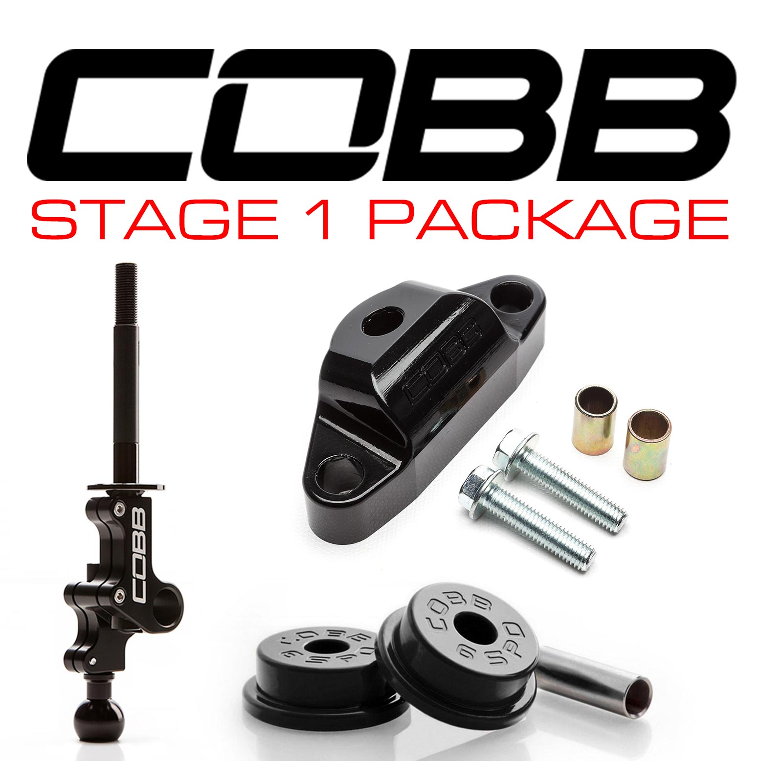 COBB Tuning Stage 1 Drivetrain Package - Subaru STI (GDB/GRB/VAB) - 6 Speed