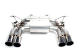 Dinan Free Flow Axleback Exhaust System - BMW M3/M4 (F80/F82/F83) - Polished Tips