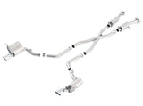 Borla Cat-Back Exhaust - Jeep Grand Cherokee SRT (WK2) - Dual 5in Tips X-Pipe