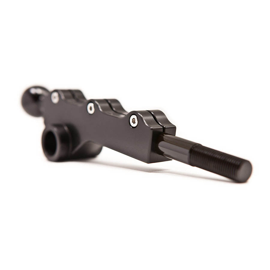 COBB double adjustable short throw shifter – Subaru 5-speed – angled view