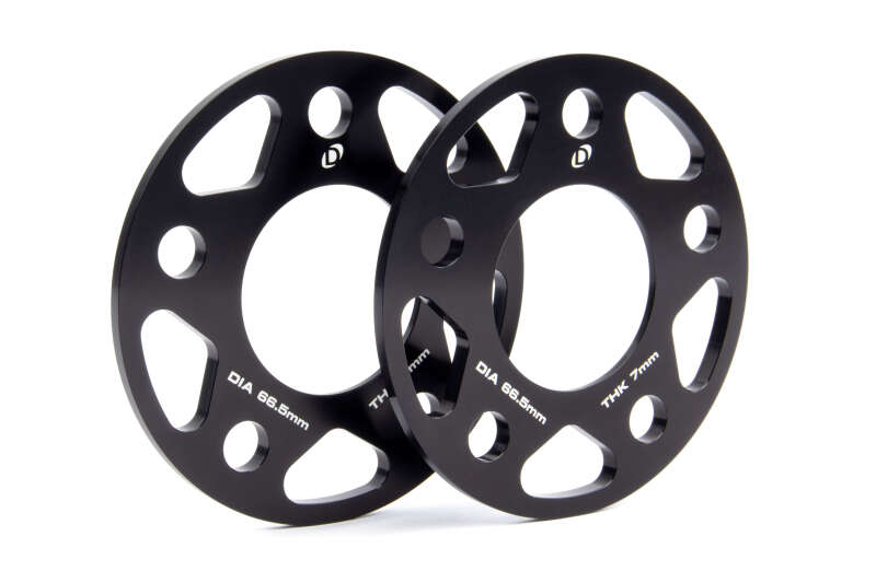 Dinan Wheel Spacers - 5x112 - 66.5mm CB - 7mm Thick (Set of 2) - Dinan