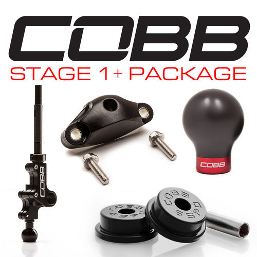 COBB Stage 1+ drivetrain package – Liberty GT spec.B 6-speed – shifter, bushings and red-base knob