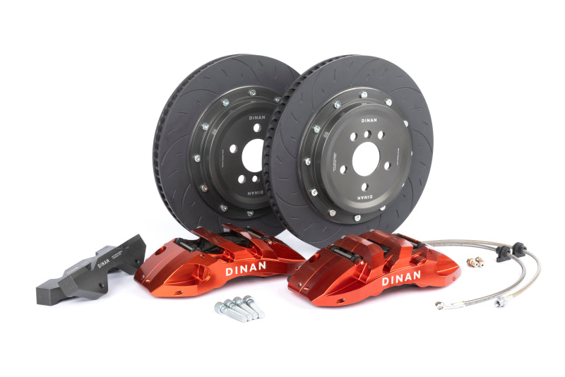 Dinan Front Big Brake Kit - BMW M3 (2015-2018) - 395x34mm 6 Piston - Red