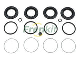 Frenkit Brake Caliper Seal Rebuild Kit - Subaru WRX (GC/GD/GE) / Nissan 200SX (S13/S14) Skyline (R32/R33/R34) - Sumitomo 4-Piston Front