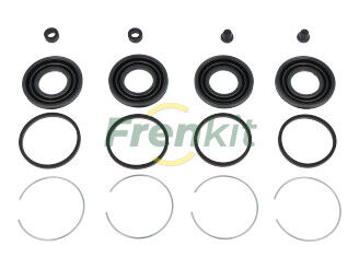 Frenkit Brake Caliper Seal Rebuild Kit - Nissan 370Z (Z34) - Front Akebono 4-Pot - Frenkit