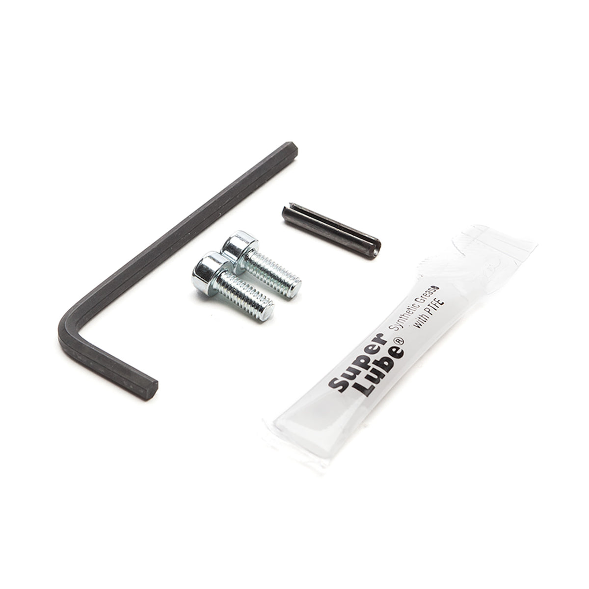 COBB reverse lockout pull – screws, pins, Allen key and lubricant sachet