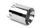 Dinan Double-Walled 4.5in Clamp-On Exhaust Tip - Polished - 4.5in Outlet / 3.25in Inlet - Dinan Thumbnail