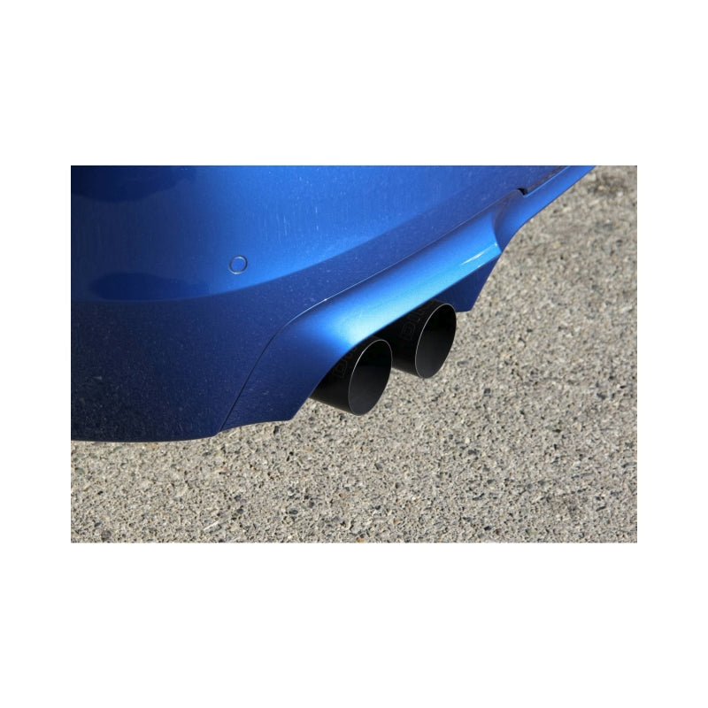 Dinan Free Flow Axleback Exhaust System - BMW M5 (F10) - Black Tips - Dinan