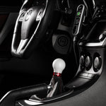 COBB weighted shift knob – Mazda3 MPS – white knob with red ring installed - Cobb Tuning Thumbnail