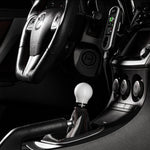 COBB weighted shift knob – Mazda3 MPS – white knob with black ring installed - Cobb Tuning Thumbnail