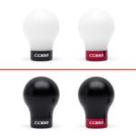 COBB weighted shift knob – white and black round knobs with both ring colours - Cobb Tuning Thumbnail