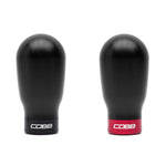 COBB tall weighted shift knob – black knob with black and red trim rings - Cobb Tuning Thumbnail