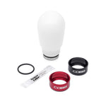 COBB tall weighted shift knob – white knob kit with rings, O-ring and lube - Cobb Tuning Thumbnail