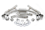 Dinan Valved Axleback Exhaust System - BMW X5 M/X6 M (F95/F96) - Polished Tips