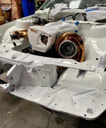 RB engine with clear timing belt cover in a white engine bay - Nitto Thumbnail