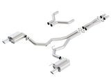 Borla Cat-Back Exhaust - Ford Mustang GT Coupe (S550) - 3in 4in Tips 2015-2017