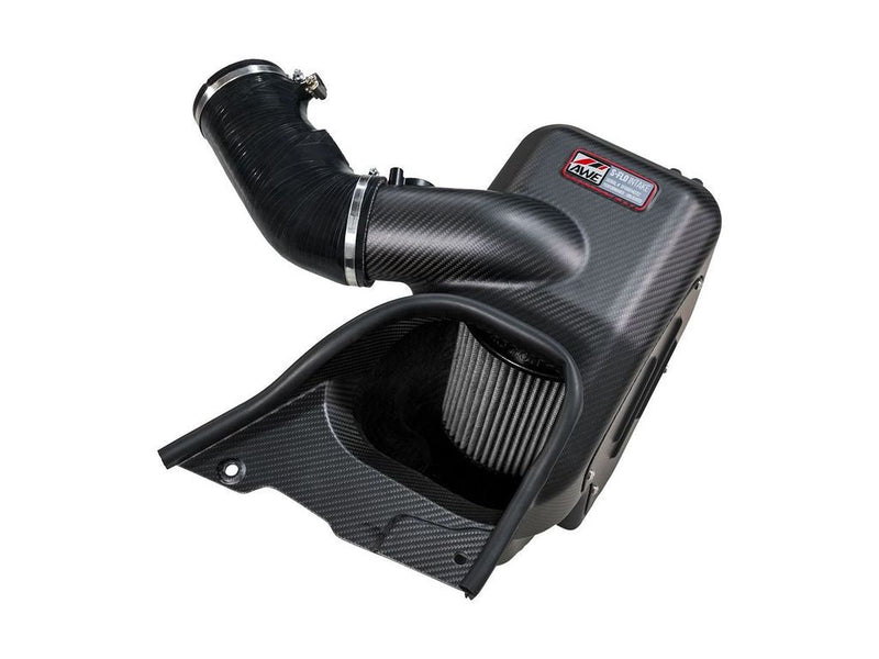 AWE S-FLO carbon airbox intake for the Civic Type R FL5 with S-FLO filter (product illustration) - AWE Exhausts