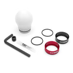 COBB weighted shift knob – white knob kit with trim rings, O-rings and hex key - Cobb Tuning Thumbnail