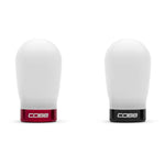 COBB tall weighted shift knob – white knob with red and black trim rings - Cobb Tuning Thumbnail