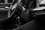 COBB tall weighted shift knob – black knob with black trim ring fitted in a Volkswagen - Cobb Tuning Thumbnail