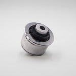 Suspension Secrets solid front control arm bush, angled view showing the insert and inner sleeve - Suspension Secrets Thumbnail