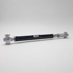 Suspension Secrets adjustable rear toe arm, full length on a white background - Suspension Secrets Thumbnail