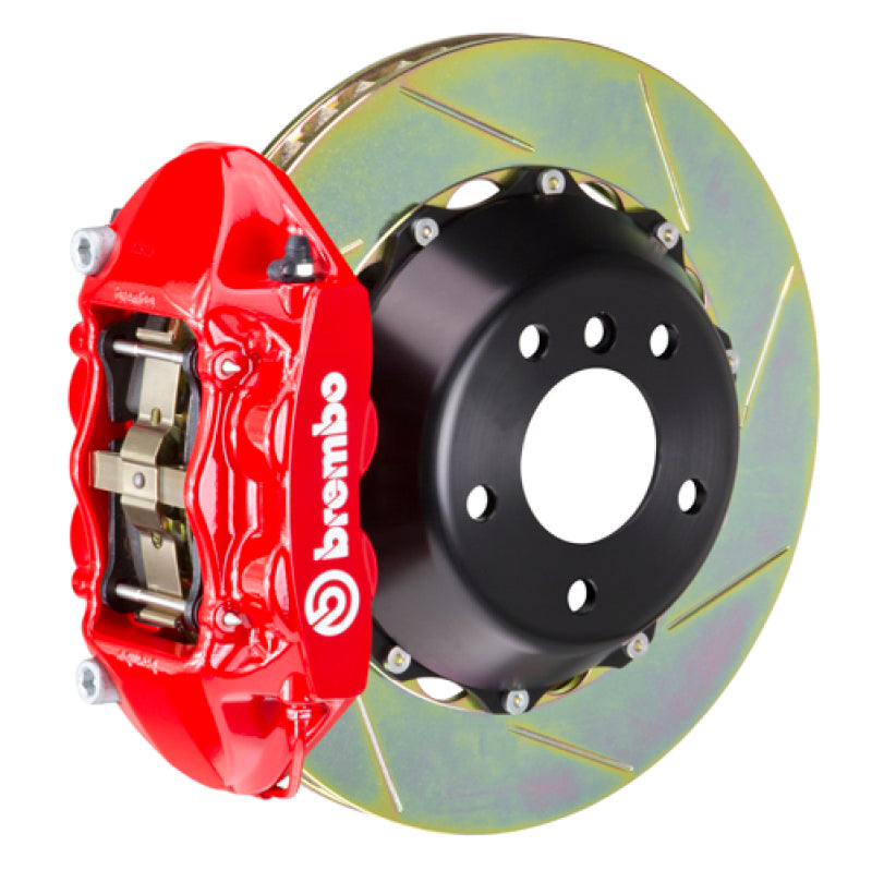 Brembo GT 4-piston rear caliper and 380mm rotor, red – Ford Mustang (S550)