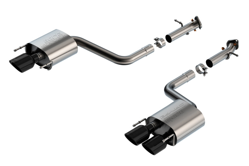 Borla Axle-Back Exhaust - Lexus RC F (USC10) - S-Type Quad 4in Tips