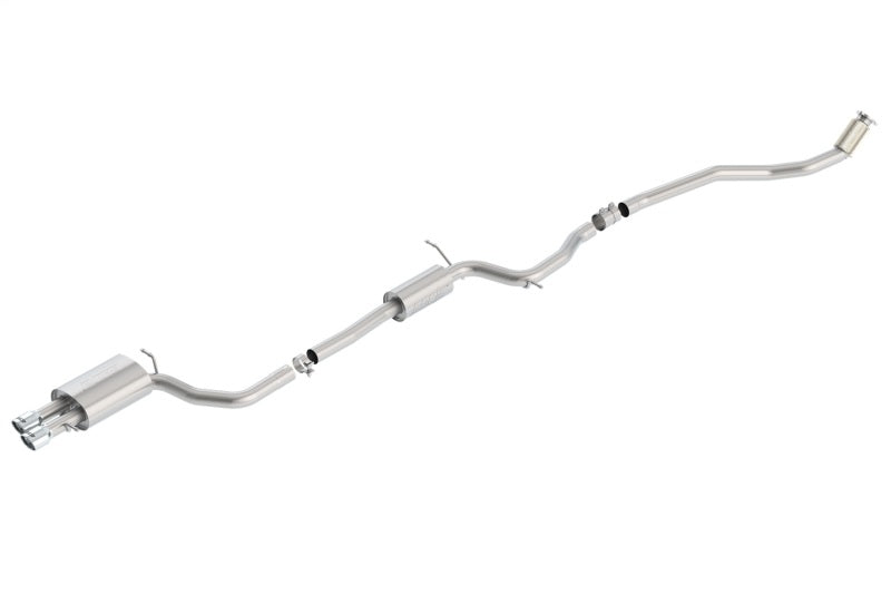 Borla Cat-Back Exhaust - Audi A5 Coupe quattro 2.0 TFSI (B8/B8.5) - S-Type Polished Tips