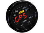 AEM X-Series GPS Speedometer Gauge - Universal - 0-160 MPH Black Bezel/Black Face - Image 6 - AEM Electronics Thumbnail