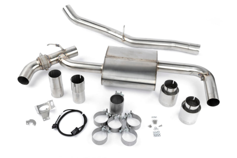 Dinan Valved Axleback Exhaust System - BMW X1/X2 xDrive28i (F48/F39) - Polished Tips - Dinan