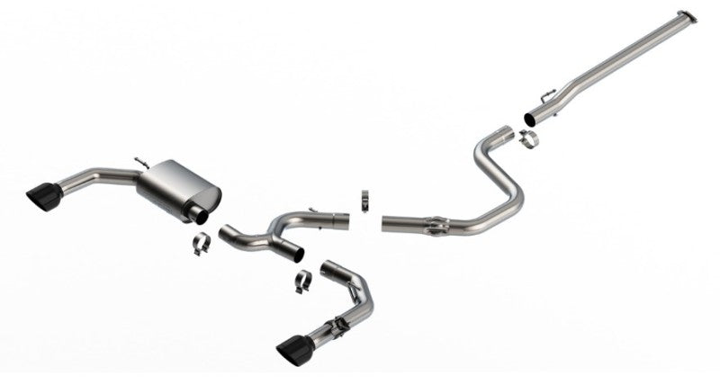 Borla Cat-Back Exhaust - Hyundai i30 Sedan N (CN7) - 3in ATAK 2022-2023 - Image 2