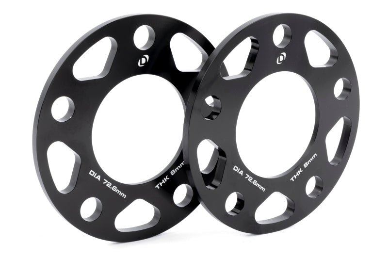Dinan Wheel Spacers - 5x120 - 72.6mm CB - 8mm Thick (Set of 2) - Dinan