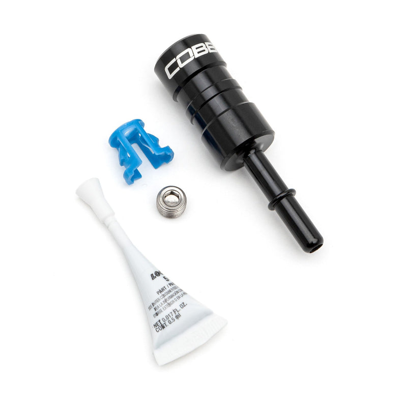 COBB Tuning Billet Fuel Line Adapter - Subaru WRX/STI (GC/GD/GE/GRB/GVB/VA) - 8mm / 1/8" NPT - Cobb Tuning
