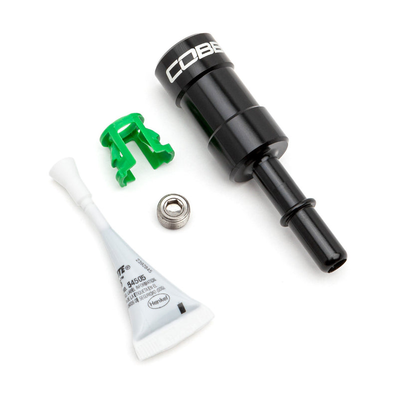 COBB Tuning EFI Quick Disconnect Fitting - Universal - 3/8" to 10mm / 1/8" NPT - Cobb Tuning