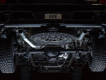 AWE Tuning 0FG Cat Back Exhaust with Dual Bashguard - Chevrolet Silverado ZR2 / GMC Sierra AT4X (T1XX) - Dual 76mm T304L Stainless - Image 4 - AWE Tuning Thumbnail