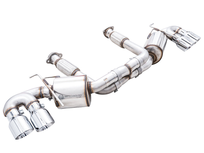 AWE Exhaust Suite - Chevrolet Corvette Stingray/E-Ray (C8) - Image 2 - AWE Exhausts