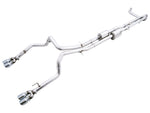 AWE 0FG cat-back exhaust – Silverado ZR2 – full system with quad chrome silver tips - AWE Exhausts Thumbnail