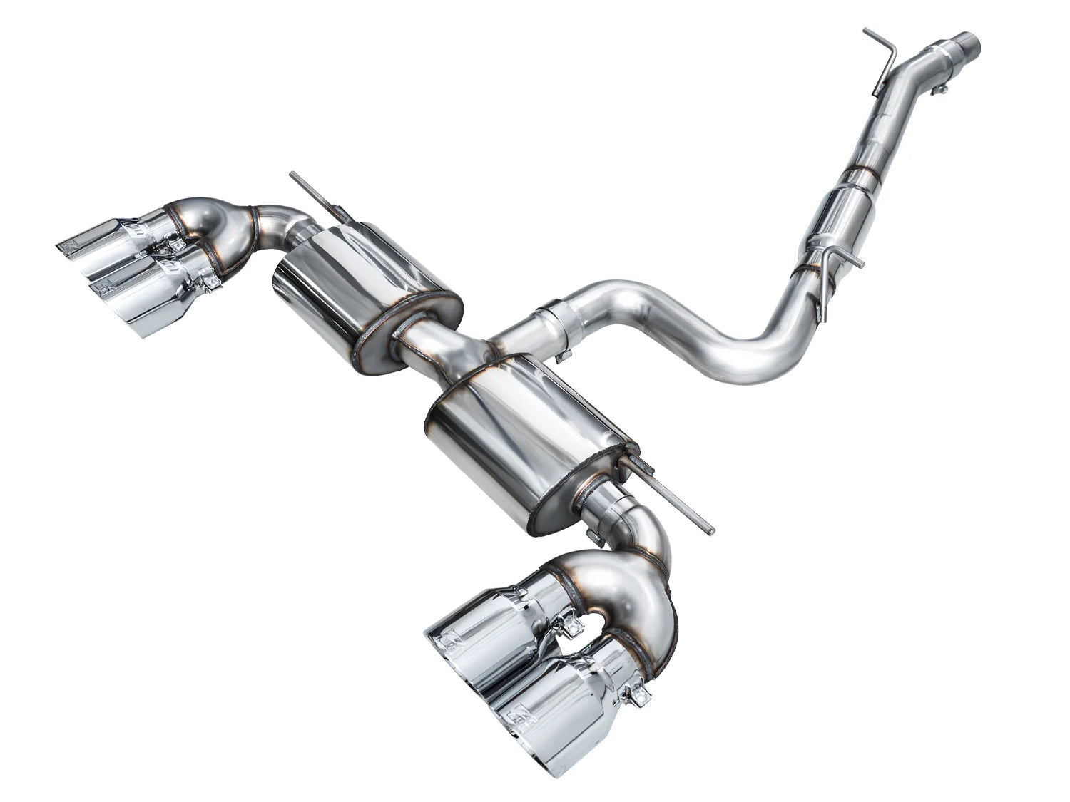 AWE Touring Edition Exhaust – Volkswagen Golf R MK8 - Chicane Australia