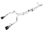 AWE 0FG cat-back exhaust – Silverado ZR2 – full system with quad diamond black tips - AWE Exhausts Thumbnail