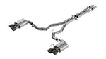 Borla Cat-Back Exhaust - Ford Mustang Dark Horse (S650) - 3in True Dual 5in Tips - Image 7 - Borla Thumbnail