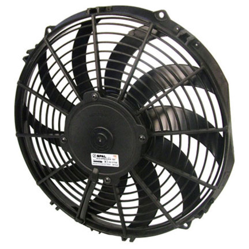 SPAL 12in Medium Profile Fan - Pull, Curved Blade - 1226 CFM (VA10-AP50/C-61A) - SPAL